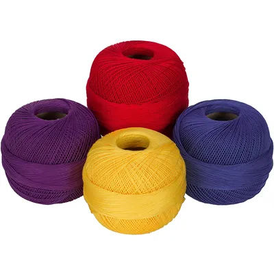 Lot de fil coton Woll Butt Diana, multicolore