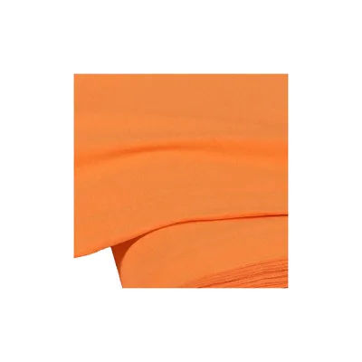 Tissu jersey de coton "casual" avec élasthanne, orange
