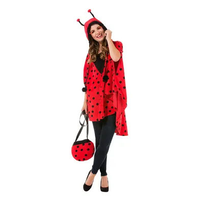 buttinette Poncho "coccinelle", unisexe