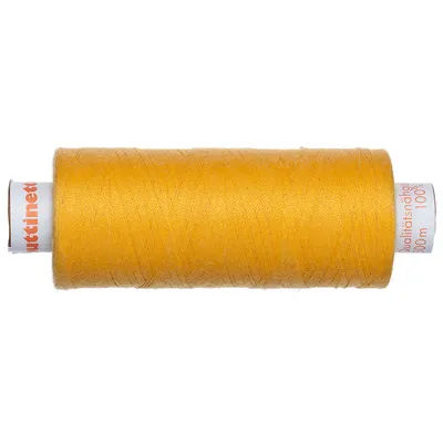 buttinette Fil à coudre universel, grosseur : 100, bobine de 500 m, jaune