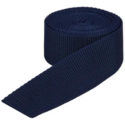 buttinette Sangle pour sac, bleu marine, largeur : 4 cm, longueur : 3 m