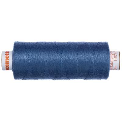 buttinette Fil à coudre universel, grosseur : 100, bobine de 500 m, bleu jeans