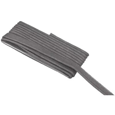 buttinette Passepoil en coton, gris, 2,4 mm Ø, 5 m