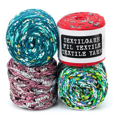 buttinette Fil textile, multicolore, 1000 g