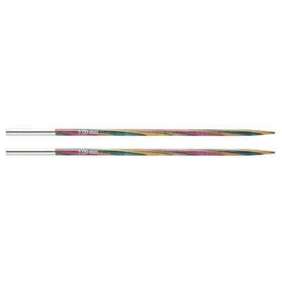Knit Pro Pointes d'aiguilles "Symfonie", bois de bouleau, longueur : 11,5 cm