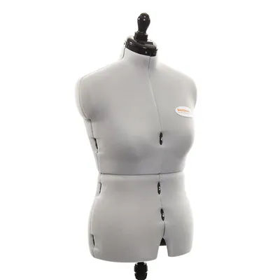 buttinette Mannequin de couture, gris clair, taille 48 - 52