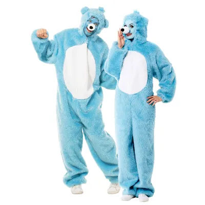 buttinette Déguisement d'ours unisexe, bleu clair
