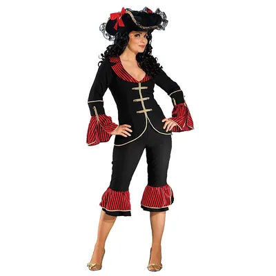 Déguisement de pirate "black pirate" pour femmes