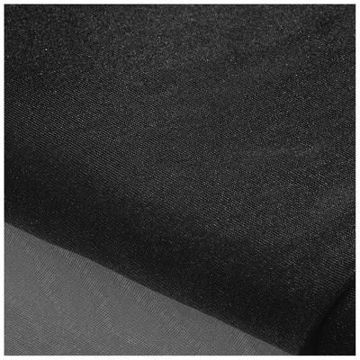 Tissu tulle souple, noir