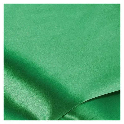 Tissu satin uni "Gala", vert
