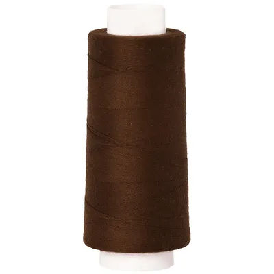 buttinette Fil pour surjeteuse, marron, grosseur : 120, 2500 m