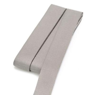 buttinette Ruban de coton, taupe, largeur : 2 cm, 5 m