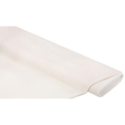 Tissu velours nicky "Supersoft", blanc naturel