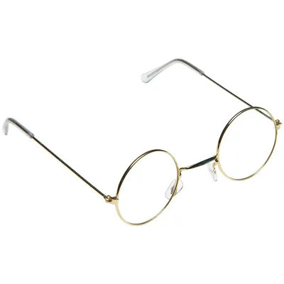 Lunettes rondes, doré
