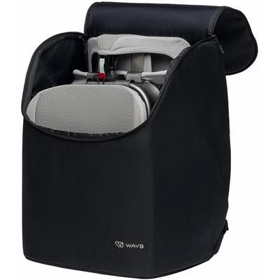 WAYB Pico Forward Facing Travel Car Seat + Deluxe Travel Bag Bundle - Woodland (Albee Exclusive colo