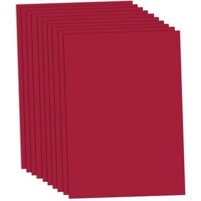 Papier carton, bordeaux, 50 x 70 cm, 10 feuilles