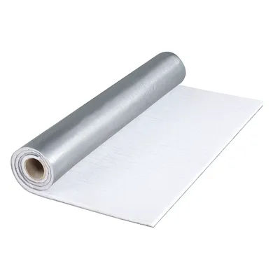 Coupon d'entoilage isolant thermique, argenté