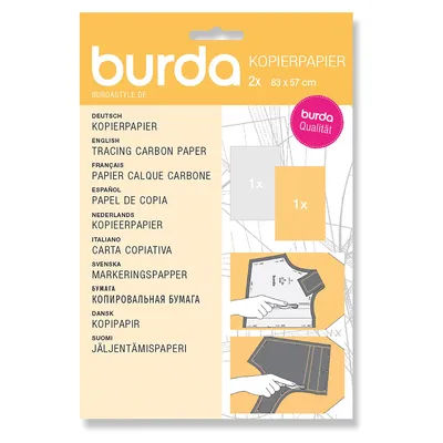 burda Papier calque carbone