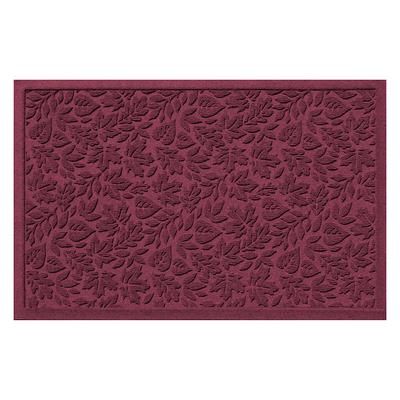 Water & Dirt Shield Fall Day Door Mat - Navy, 35-1/2" x 59-1/4" - Frontgate