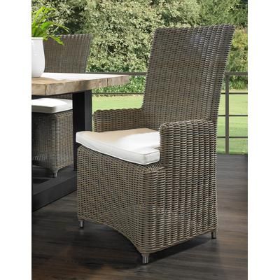 Outdoor Nico Arm Dining Chair - Padma's Plantation OL-NCO11-ECO