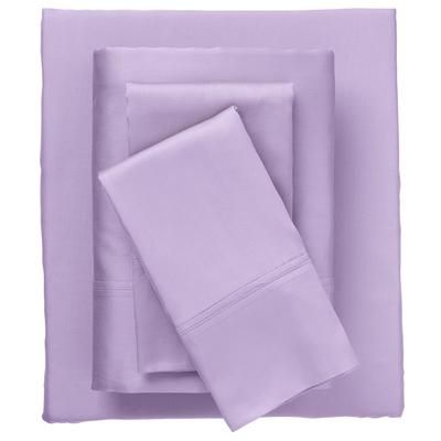 Bed Tite™ 300 Thread Count Sheet Set by BrylaneHome in Lilac (Size QUEEN)
