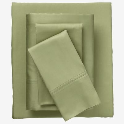 Bed Tite™ 300 Thread Count Sheet Set by BrylaneHome in Sage (Size QUEEN)