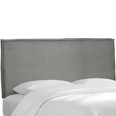 Lorel Slipcover Headboard by Skyline Furniture in Linen Grey (Size FULL)