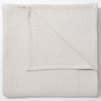 BH Studio Cotton Blanket by BH Studio in White (Size TWIN)