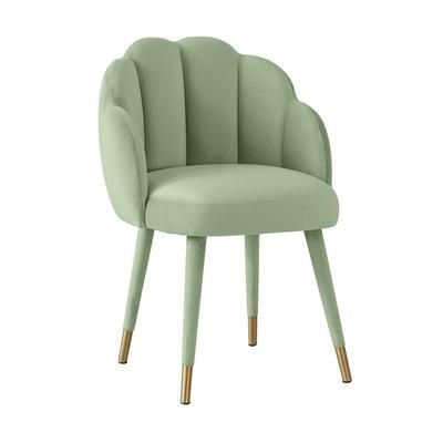 Gardenia Moss Green Velvet Dining Chair - TOV Furniture TOV-D68137