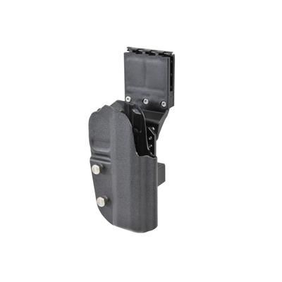 Black Scorpion Outdoor Gear 1911 OWB Pro Competition Holster 1911 5in Right Hand Black HC04-USPSA-1911BKRH