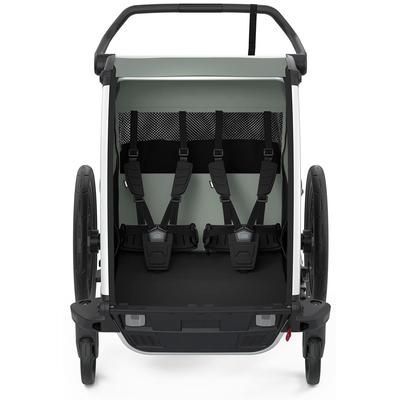 Thule Chariot Lite 2 Double Multisport Trailer + Stroller - Agave