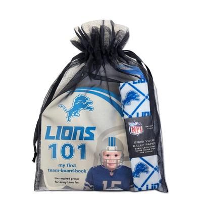 Detroit Lions 101 Book with Rally Paper - DETROIT LIONS GIFT SET