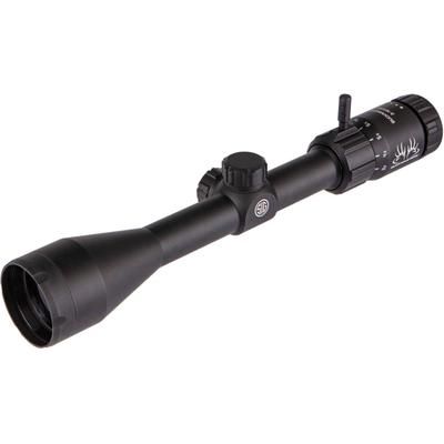 SIG SAUER Buckmasters 3-12x44mm Rifle Scope 1in Tube Second Focal Plane BDC Reticle Black Small SOBM43001