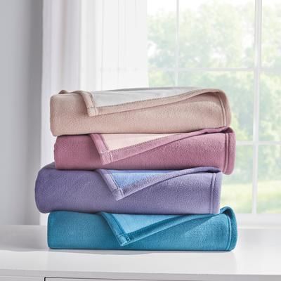 BH Studio® Reversible Fleece Blanket by BH Studio in Peacock (Size FL/QUE)