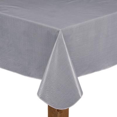 CAFÉ DEAUVILLE Tablecloth by LINTEX LINENS in Grey (Size 70" ROUND)