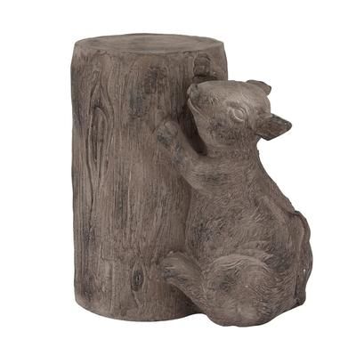 Juniper + Ivory 16 In. x 16 In. Modern Farmhouse Garden Sculpture Grey MGO - 94886