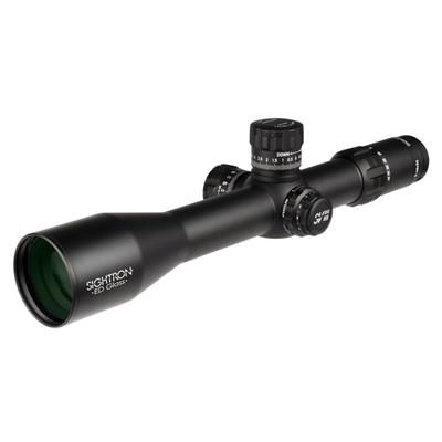 Sightron SVIIISSED ED IR Zero Stop Rifle Scope 5-40x56mm 40mm Tube First Focal Plane Illuminated LRM Reticle Black 29001