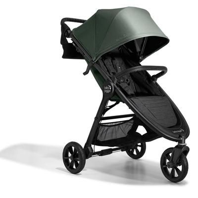 Baby Jogger City Mini GT2 Single Stroller + Parent Console + Belly Bar - Briar Green