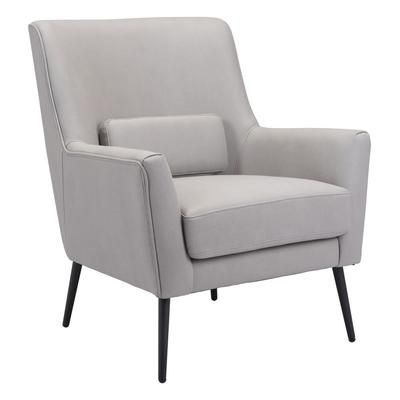 Ontario Accent Chair Gray - Zuo Modern 109096