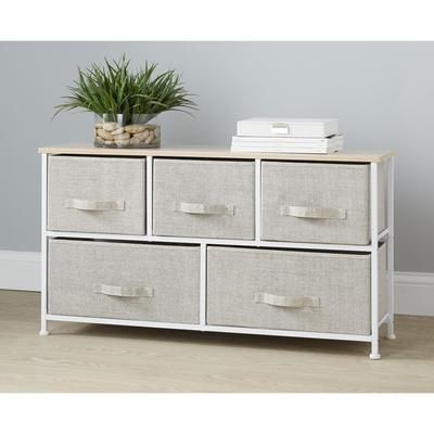 5-Drawer Eve Storage Dresser by BrylaneHome in Natural