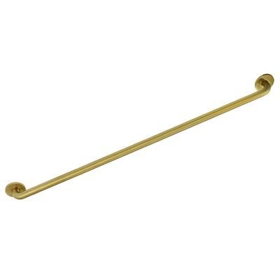 Kingston Brass GDR814487 Silver Sage 48-Inch X 1-1/4-Inch OD ADA Grab Bar, Brushed Brass - Kingston Brass GDR814487