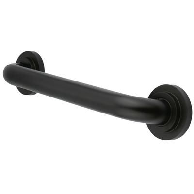 Kingston Brass DR414165 Manhattan 16-Inch Decorative 1-1/4-Inch OD Grab Bar, Oil Rubbed Bronze - Kingston Brass DR414165