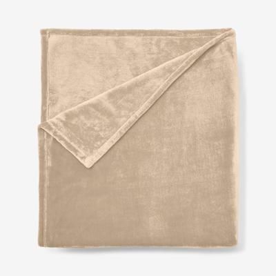 BH Studio Microfleece Blanket by BH Studio in Taupe (Size KING)