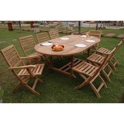 Bahama Andrew 9-Piece Dining Set - Anderson Teak Set-30