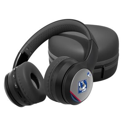 "Toronto Blue Jays Mascot Stripe Design Wireless Bluetooth Headphones With Case"