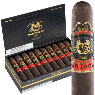 Partagas Black Label Colossal Box of 20 - Box of 20