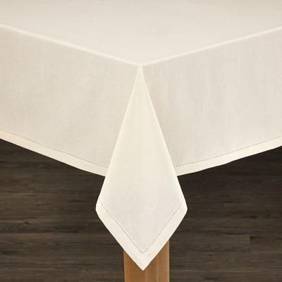 Wide Width AMETHYST TABLECLOTHS by LINTEX LINENS in Brown (Size 52" W 70" L)