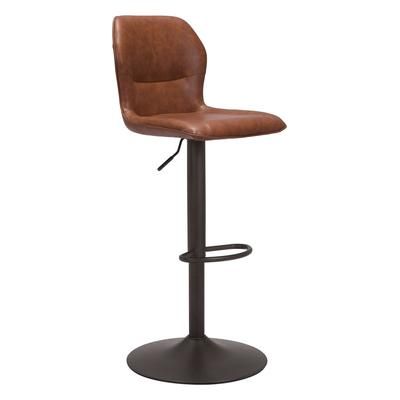 Vital Bar Chair Vintage Brown - Zuo Modern 109034