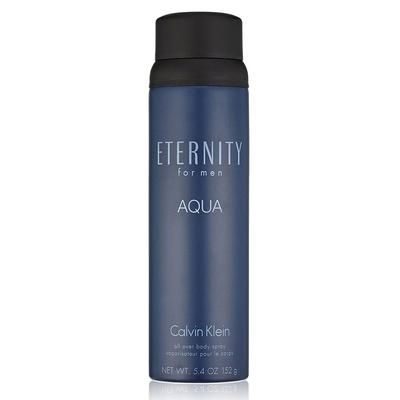 Eternity Aqua Deodorant Body Spray 5.4 oz Deodorant Spray for Men