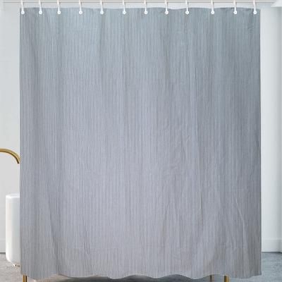 Randolph Morris Striped Cotton Shower Curtain RMWE-BLACKWHITE72